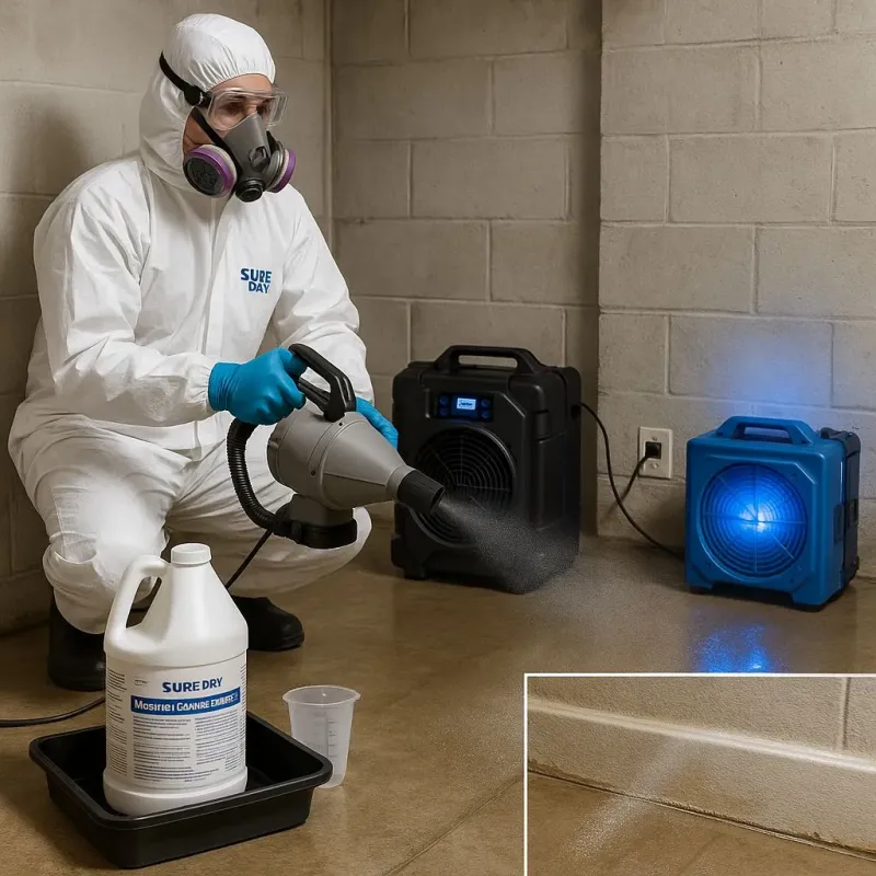 Sanitization and Odor Removal process in Dunsmuir, CA