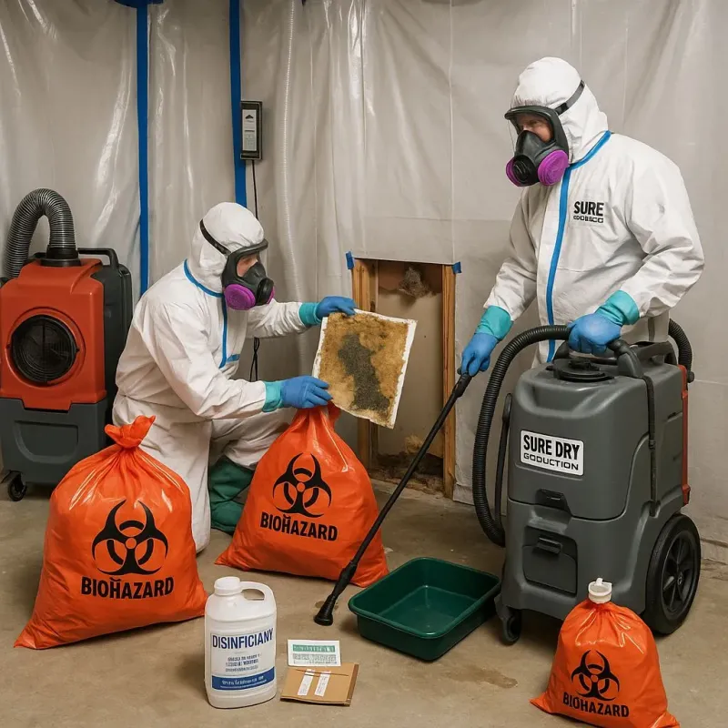 Contaminated Water Handling Protocols process in Dunsmuir, CA