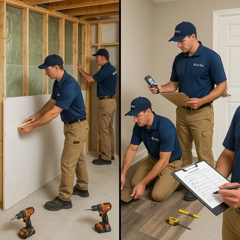Repairs and Reconstruction process in Dunsmuir, CA
